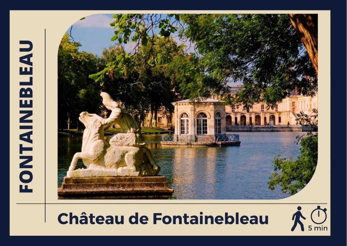 Le Logis De Fontainebleau - Appartement Confort - Centre Exterior photo